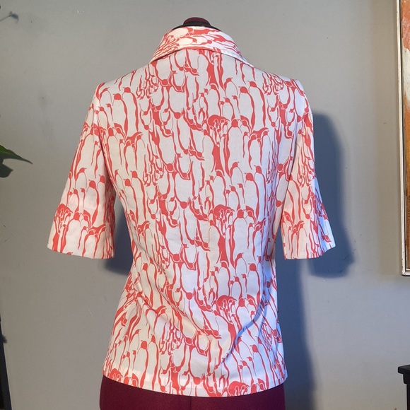 Vintage 70’s Montgomery Ward Penguin Dagger Collar Button Down Shirt - Picture 5 of 6